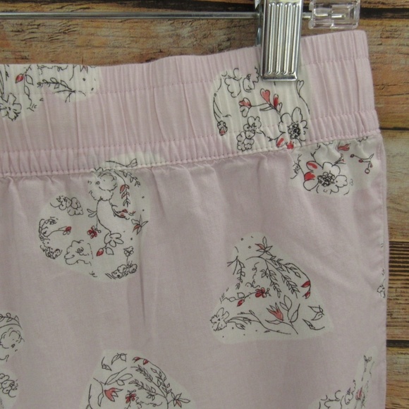 GAP Body Hearts and Flowers Summer Sleep Shorts M - Picture 14 of 16